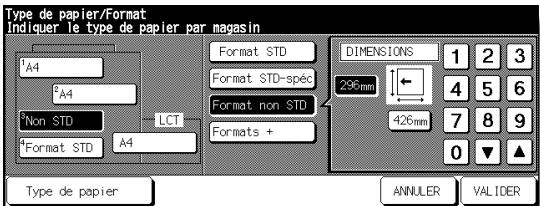 KONICA MINOLTA 7272 - Écran de configuration de format spécifique (format non STANDARD) - 1