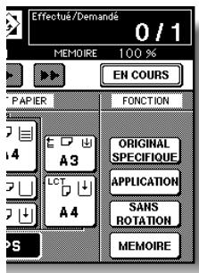 KONICA MINOLTA 7272 - Appuyez sur [C (ANNUL.)]. - 1