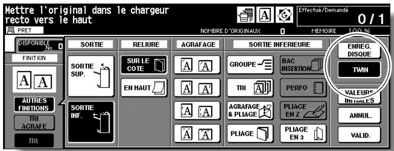 KONICA MINOLTA 7272 - Appuyez sur la touche TWIN pour la mesure en surbrillance, puis appuyez sur VALID. - 1