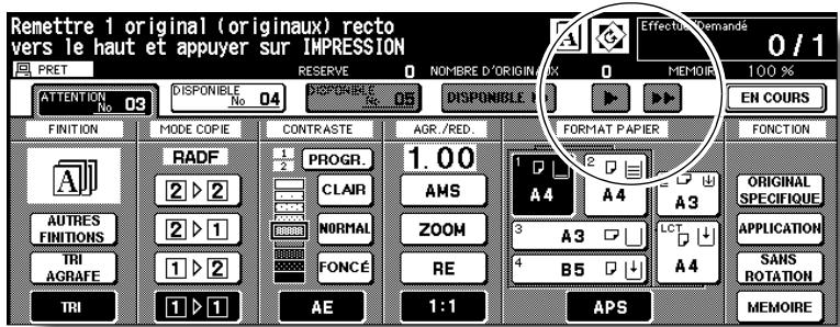 KONICA MINOLTA 7272 - Affichez l'écran de localisation des bourrages. - 2