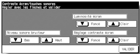 KONICA MINOLTA 7272 - Écran Contraste écran / touches sonores - 1