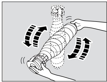 KONICA MINOLTA 7272 - Remuez plusieurs fois la cartouche de toner pour répartir le toner. - 1