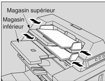 KONICA MINOLTA 7272 - Chargez le papier de couverture dans le bac d'insertion en option du module de finition FS-110/210. - 1