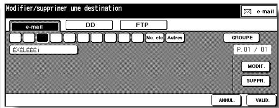KONICA MINOLTA 7272 - Écran de réglage de la transmission des données numériées (E-Mail) - 1