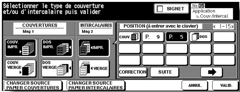 KONICA MINOLTA 7272 - Pour selectionner le mode Insertion : Entreze le numero de page. - 1