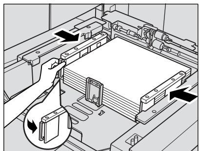 KONICA MINOLTA 7272 - Changement du format de papier dans les magasins 3 et 4 - 4
