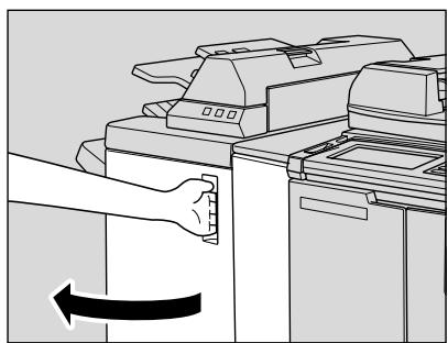 KONICA MINOLTA 7272 - Vidage de la corbeille de l'unité de perforation / piage en Z PZ-108/109 - 2