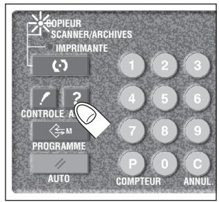 KONICA MINOLTA 7272 - Revenez à l'écran général, puis appuyez sur [AIDE]. - 1