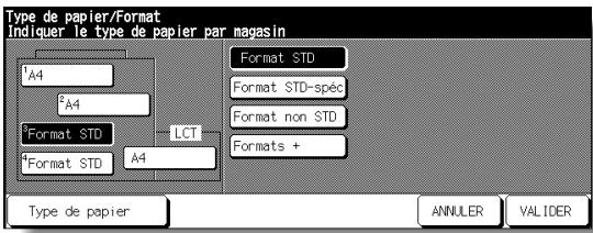 KONICA MINOLTA 7272 - Écran de configuration de format spécifique (STANDARD) - 1