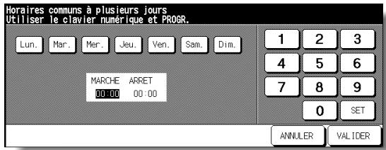 KONICA MINOLTA 7272 - [2] Heures de marche/arrêt - 3