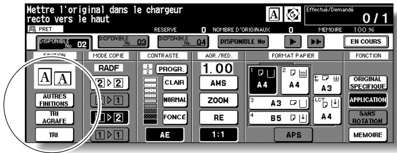 KONICA MINOLTA 7272 - Pour selectionner le mode Tri ou Pas de tri : - 1