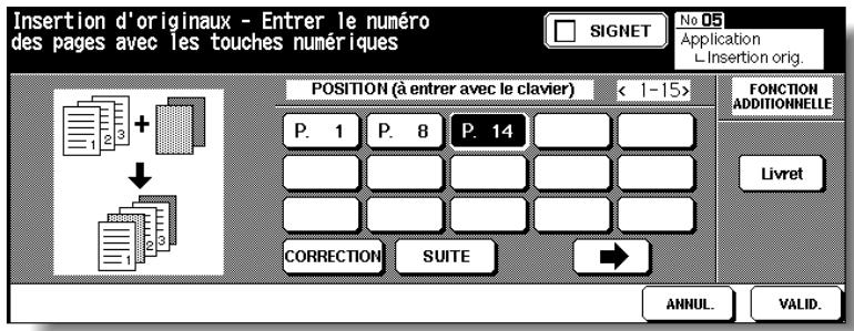 KONICA MINOLTA 7272 - Utilisez le pavé numérique du tableau de commande pour entrer le numéro de page. - 1