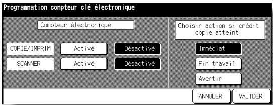 KONICA MINOLTA 7272 - Écran Programmation compteur clélectronique - 1
