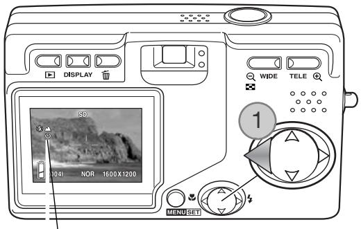 KONICA MINOLTA DIMAGE G600 - Modes de mise au point et retardateur - 1