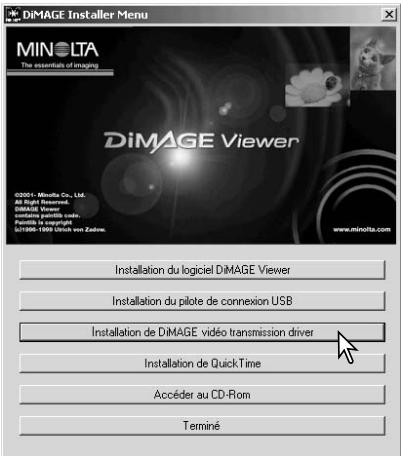 KONICA MINOLTA DIMAGE XT - INSTALLATION DU PILOT DE MODE TELÉCOMMANDE - 1