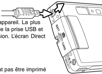 KONICA MINOLTA DIMAGE XT - UTILISATION DE LA FONCTION IMPRESSION DIRECTE USB (USB DIRECT-PRINT) - 1