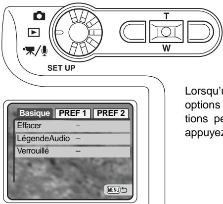 KONICA MINOLTA DIMAGE XT - NAVIGATION DANS LE MENU MODE LECTURE - 6