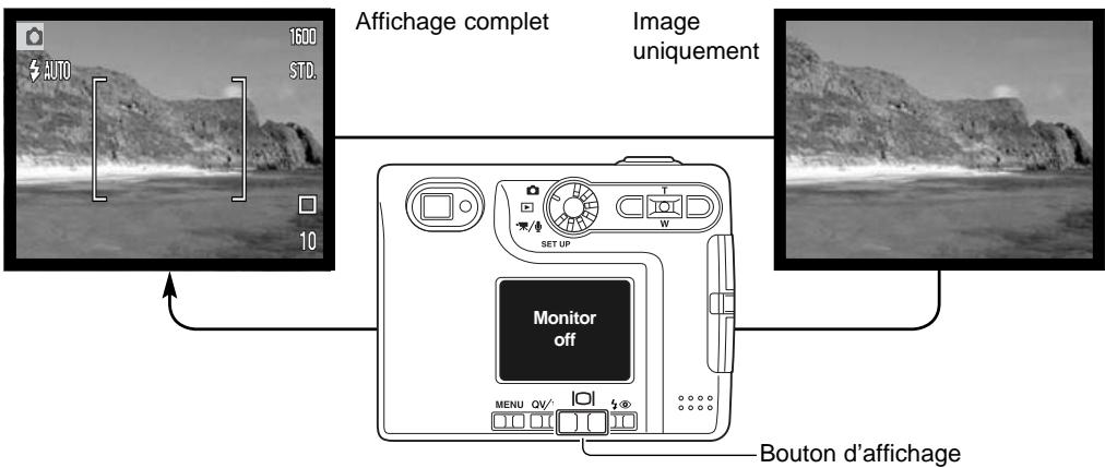 KONICA MINOLTA DIMAGE XT - BOUTON D'AFFICHAGE - MODE ENREGISTREMENT - 1