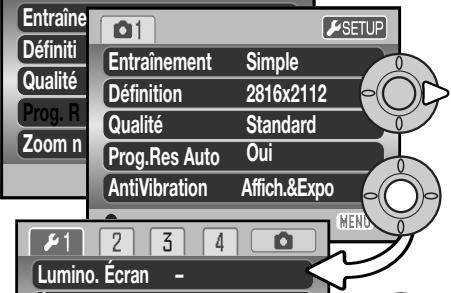 KONICA MINOLTA DIMAGE Z6 - Réglage de la langue des menus - 2
