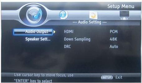 TAKARA BD10 - AUDIO SETTING - 1