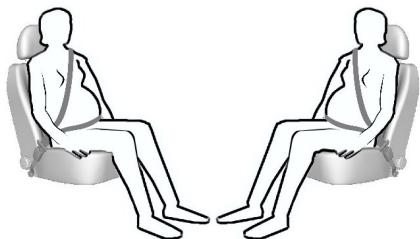 FORD FOCUS 2012 - UTILISATION DESCEINTURES DE SECURITE PAR LES FEMMES ENCEINTES - 1