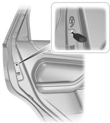 FORD FOCUS 2012 - Sécurités enfants à commande manuelle - 1