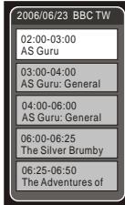 STRONG PRIMA - Affichage EPG (guide électronique des programmes) - 3
