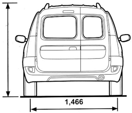 DACIA LOGAN MCV - C - Plaque moteur ou étiquette moteur - 6