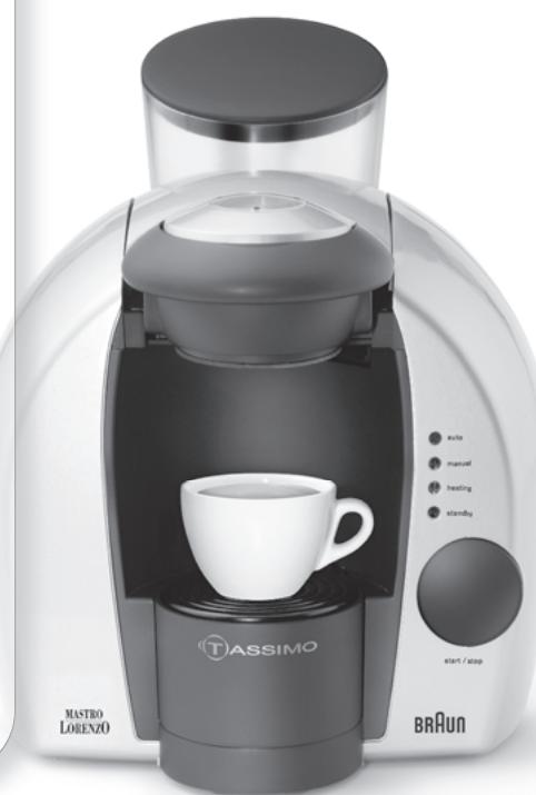 BRAUN TASSIMO - NOTA: - 1