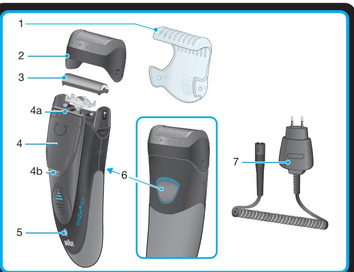 BRAUN CRUZER 4 FACE - 1