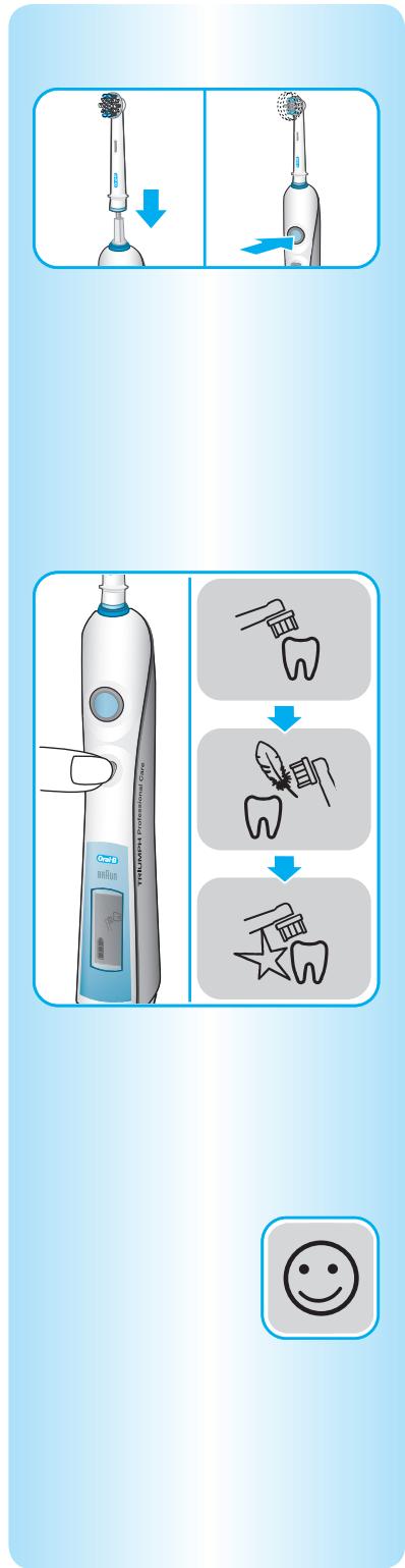 BRAUN PROFESSIONAL CARE 9000 - Popis zubniho kartáčku Oral-B Triumph - 5
