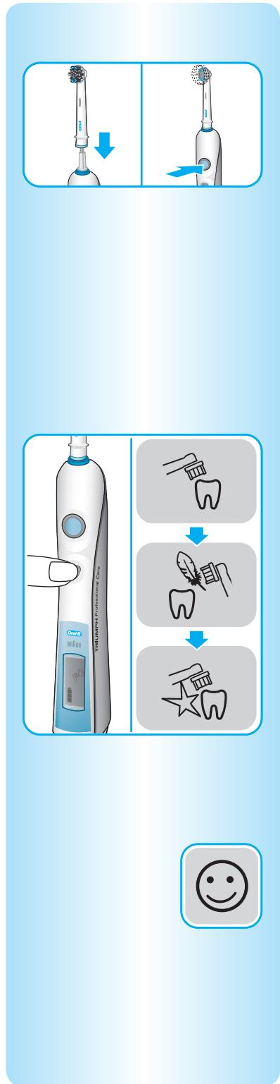 BRAUN PROFESSIONAL CARE 9000 - Connecting and charging - 5