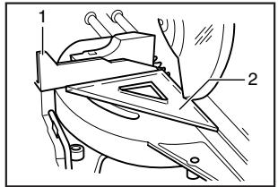 MAKITA LS1013 - Réglage de l'angle de coupe - 2