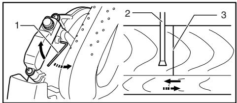 MAKITA LS1013 - When adjusting the laser line appears on the right side of the saw blade - 1