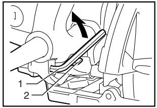 MAKITA 5007MG - Almacenamento de la llave de Allen - 1