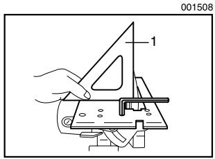 MAKITA 5740NB - Adjusting for accuracy of 90^ cut (vertical cut) - 2