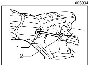 MAKITA BJR182 - Reemplazo de las escobillas de carbón - 2
