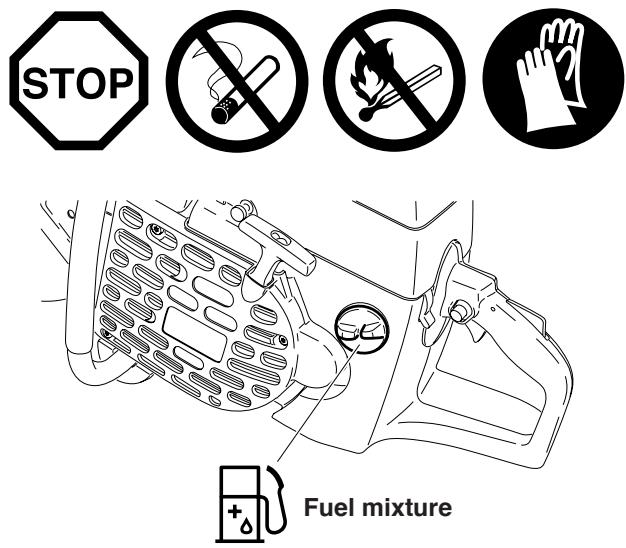 MAKITA DPC7321 DPC8112 - AVOID SKIN AND EYE CONTACT - 1