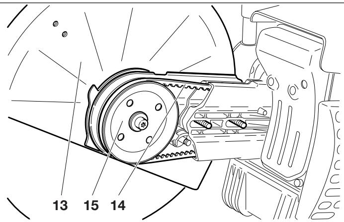 MAKITA DPC7321 DPC8112 - Démonter le dispositif de coupe - 4