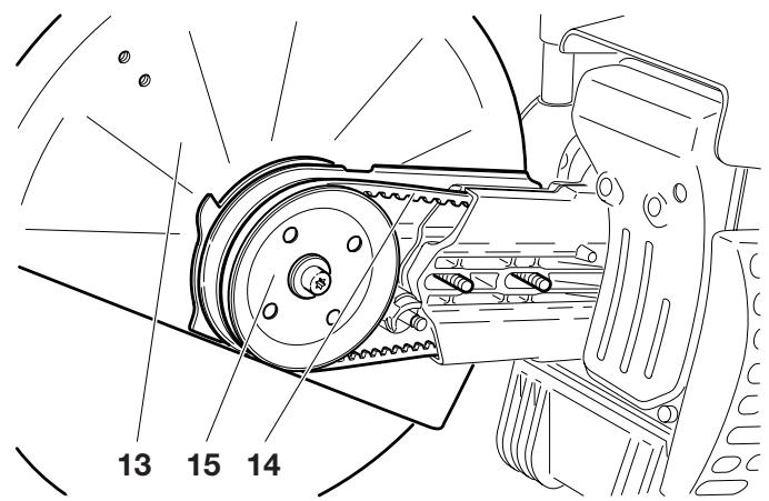 MAKITA DPC7321 DPC8112 - Repositioning the cutting attachment - 4