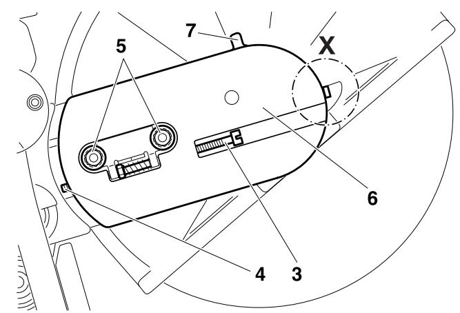 MAKITA DPC7321 DPC8112 - Cutting attachment in central / side position - 1