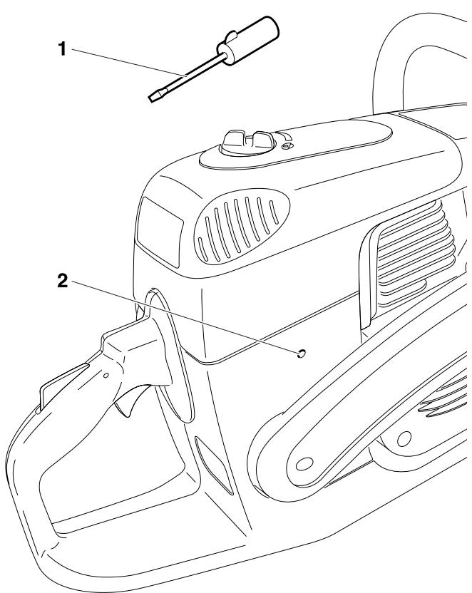 MAKITA DPC7321 DPC8112 - Readjust the idling speed. - 2