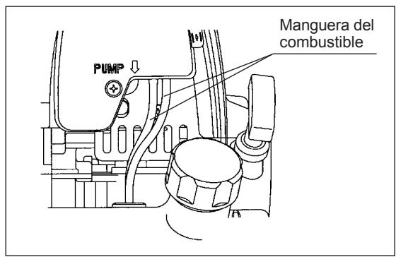 MAKITA EBH341L - REEMPLAZO DE LA MANGUERA DEL COMBUSTIBLE PRECAUCION: SUSTANCIAS O MATERIALA INFLAMABLE QUEDA ESTRICTAMENTE PROHIBIDO - 1