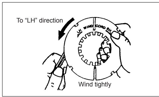 MAKITA EBH341L - Replacing the nylon cord - 4