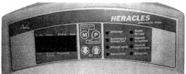 APIC HERACLES - Programmation de la vanne : - 1