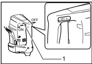 MAKITA HM1O3C3 - Switch action - 1