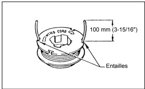 MAKITA DBC260L - Remplacement du fil en nylon - 7