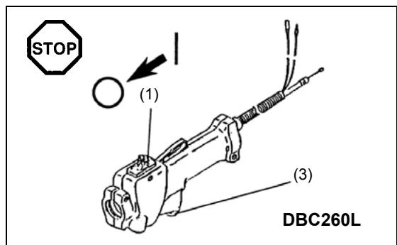 MAKITA DBC260L - Stoppen - 2