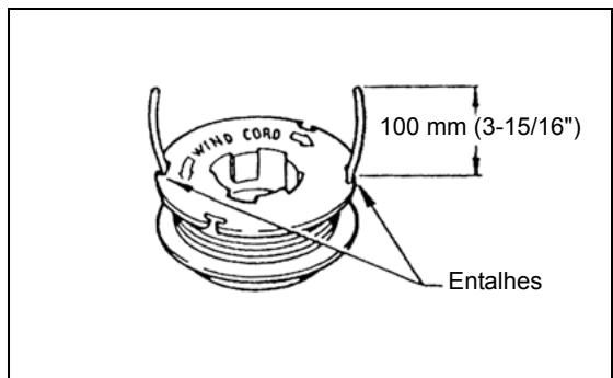 MAKITA DBC260L - Substituir o fio de nylon - 7