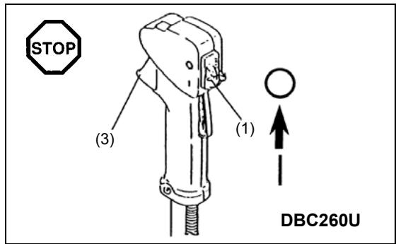 MAKITA DBC260L - Stoppen - 1